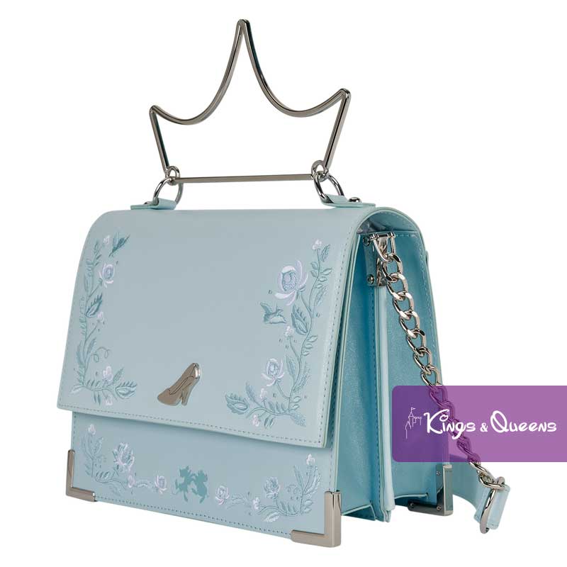 Disney Loungefly Crossbody Bag Cinderella Crown Tiara