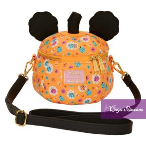 Loungefly Crossbody Bag Minnie Mouse Pumpkin Candy Corn Disney Halloween
