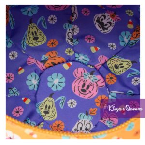 Loungefly Crossbody Bag Minnie Mouse Pumpkin Candy Corn Disney Halloween