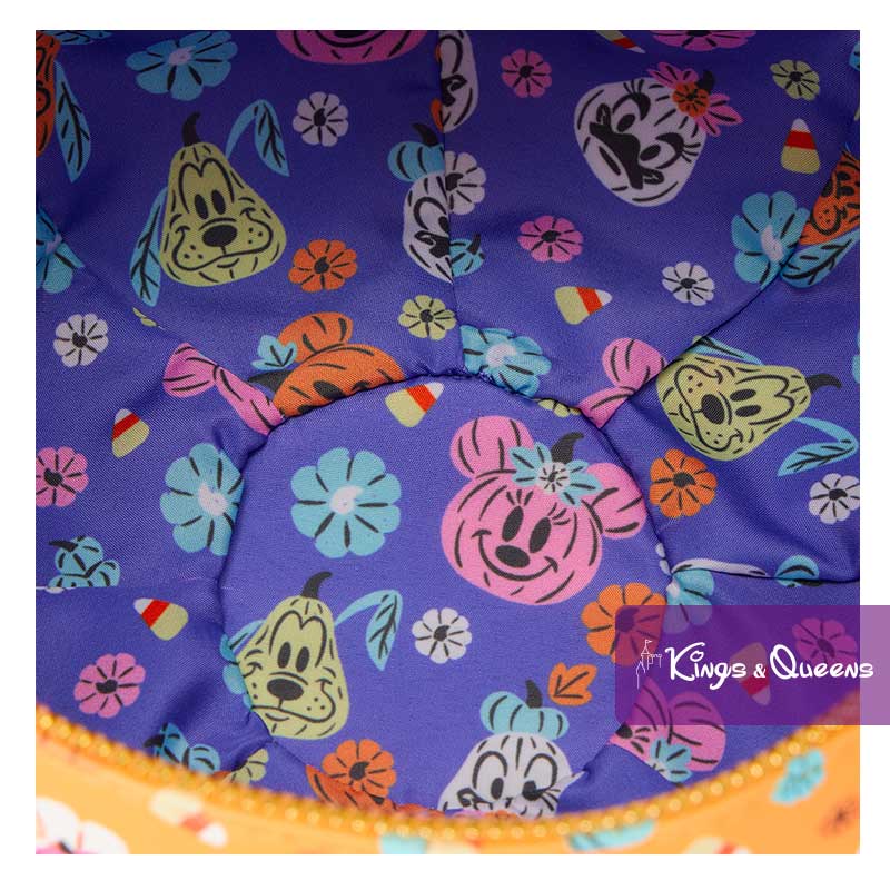 Loungefly Crossbody Bag Minnie Mouse Pumpkin Candy Corn Disney Halloween