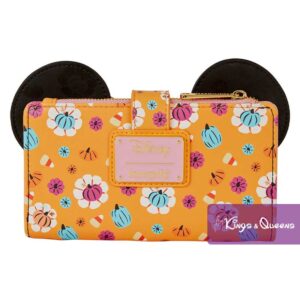 Loungefly Wallet Minnie Mouse Pumpkin Candy Corn Disney Halloween