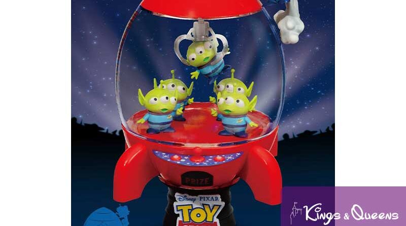 Beast Kingdom D-Stage Diorama Toy Story Alien Rocket Claw Machine