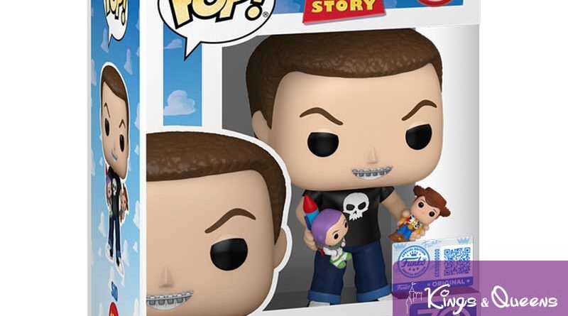 Funko Pop Toy Story Andy Disney Pixar Woody Buzz Lightyear