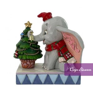Merry Moments Dumbo Christmas Figurine Disney Traditions Jim Shore Elephant