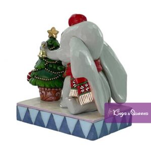 Merry Moments Dumbo Christmas Figurine Disney Traditions Jim Shore Elephant