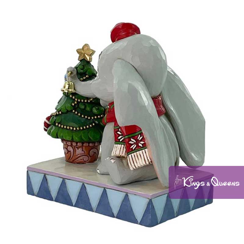 Merry Moments Dumbo Christmas Figurine Disney Traditions Jim Shore Elephant