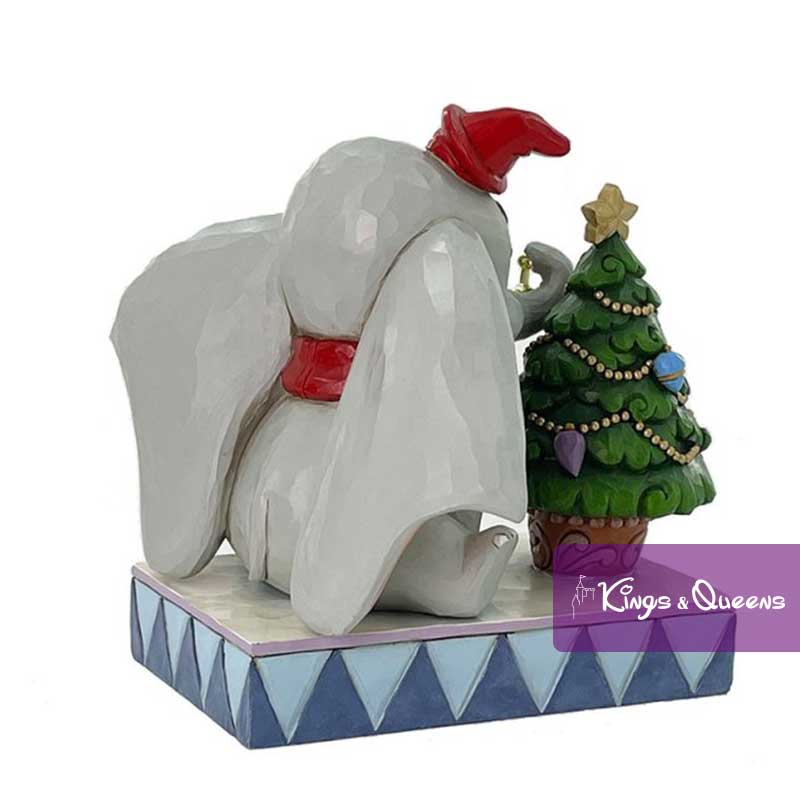 Merry Moments Dumbo Christmas Figurine Disney Traditions Jim Shore Elephant