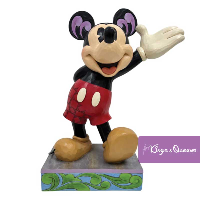 Hello Pal Mickey Mouse Figurine Statue Disney Traditions Jim Shore