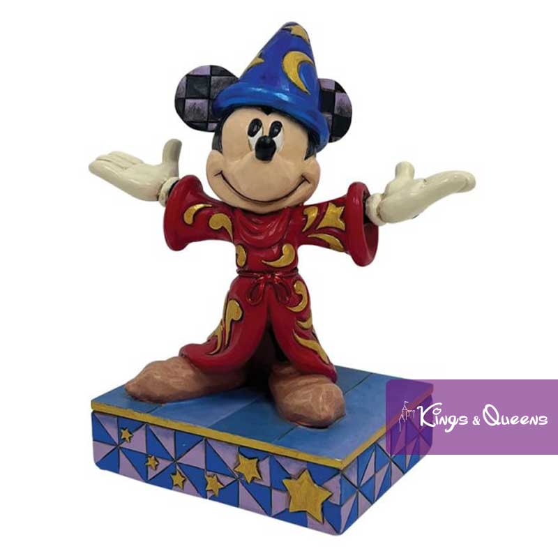 Magical Moment Sorcerer Mickey Fantasia Apprentice Disney Traditions Jim Shore