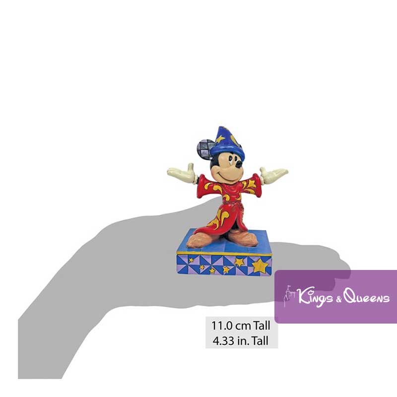Magical Moment Sorcerer Mickey Fantasia Apprentice Disney Traditions Jim Shore