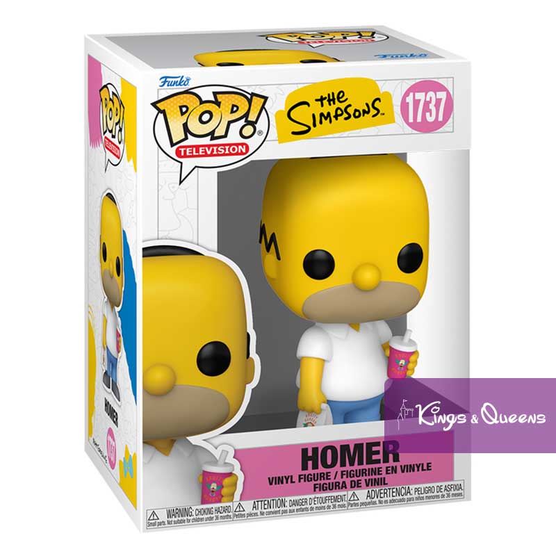 Funko Pop Simpsons Homer Krusty Burger