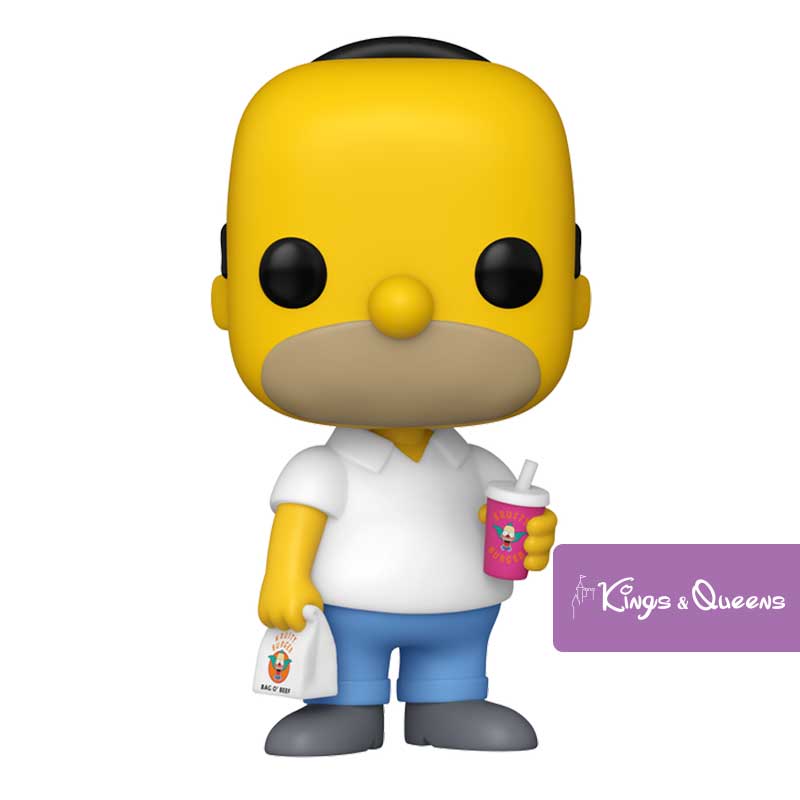 Funko Pop Simpsons Homer Krusty Burger