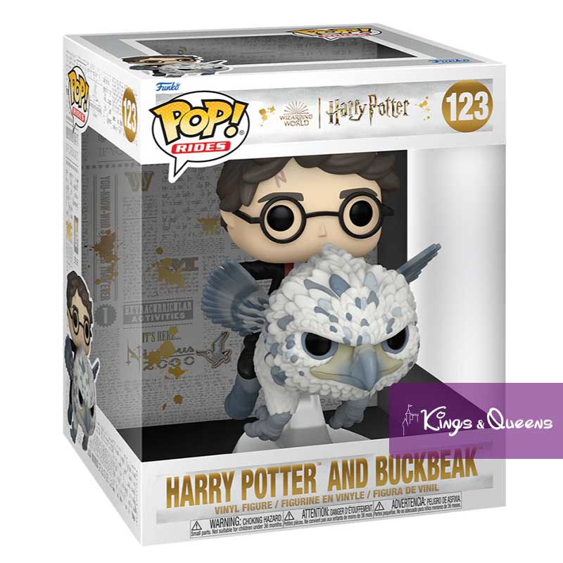 Funko Harry Potter on Buckbeak Hippogriff