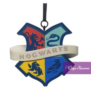 Harry Potter Hogwarts Crest Christmas Tree Hanging Ornament Hallmark