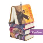 Harry Potter Book Wand Christmas Tree Hanging Ornament Hallmark