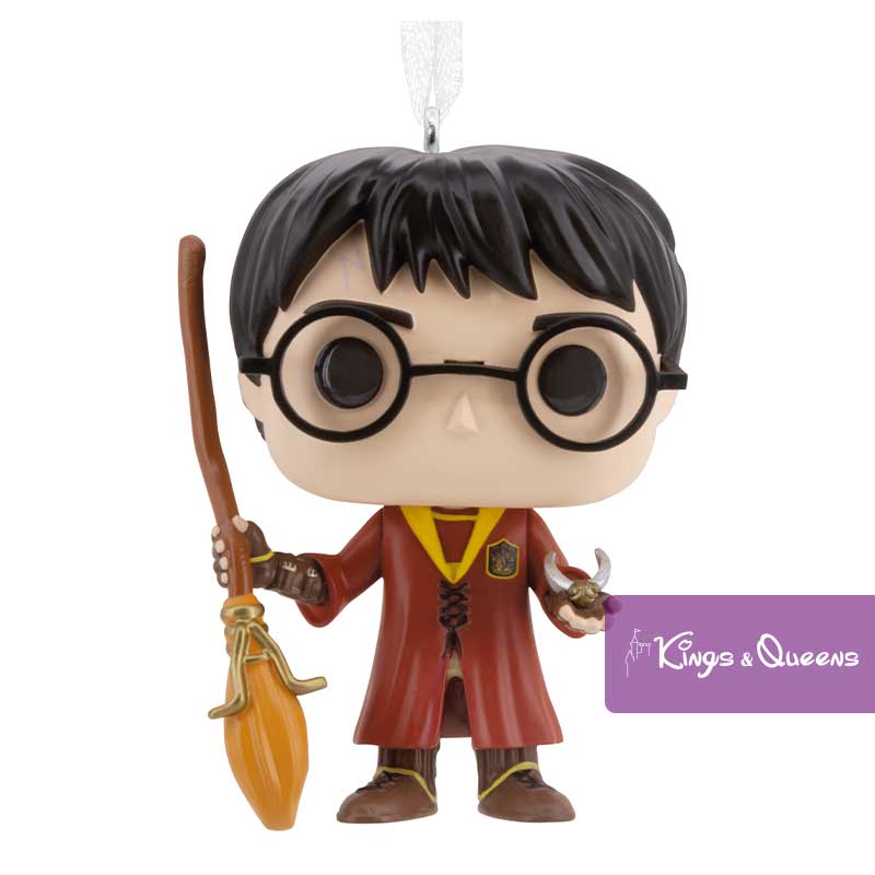 harry_potter_hallmark_funko_christmas_ornament_quidditch_30206233_1 Harry Potter Funko Quidditch Gryffindor Uniform Golden Snitch Broom Christmas Tree Hanging Ornament Hallmark
