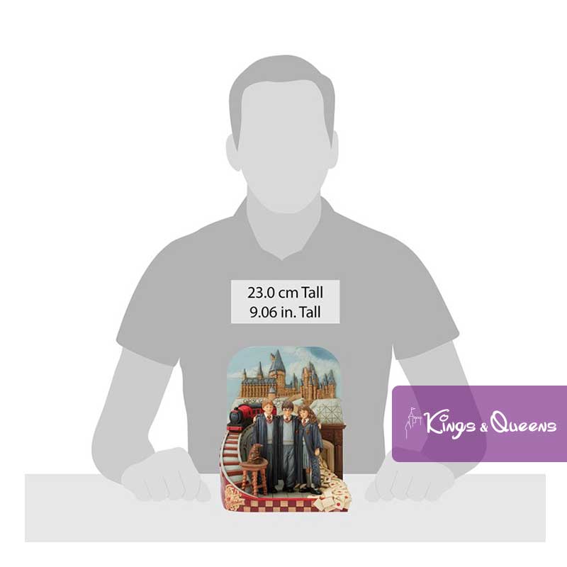 Harry Potter Jim Shore Figurine Hogwarts Express Castle Hermione Granger Ron Weasley Sorting Hat Journey Begins