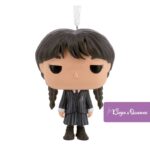 Netflix Wednesday Addams Christmas Tree Hanging Ornament Hallmark