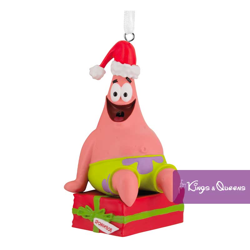 Nickelodeon Spongebob Squarepants Patrick Star Christmas Tree Hanging Ornament Hallmark