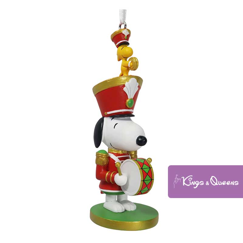 Peanuts Snoopy Woodstock Hallmark Christmas Nutcracker Hanging Ornament