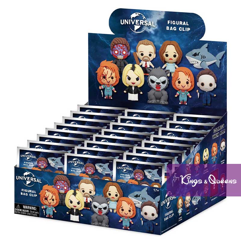 Mystery Bag Charm Universal Horror Jaws Chucky Werewolf