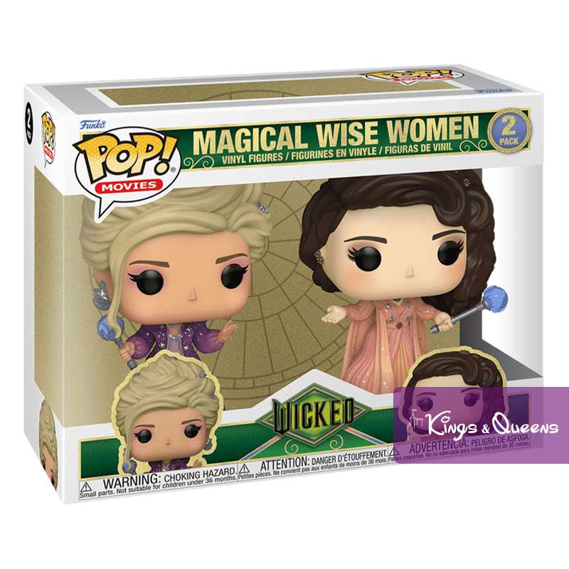 Funko Pop Wicked Elphaba Idina Menzel Glinda Kristin Chenowth Musical