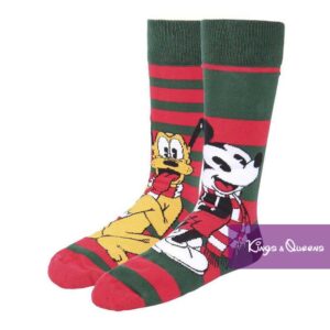 Disney Christmas Socks Mickey Minnie Pluto