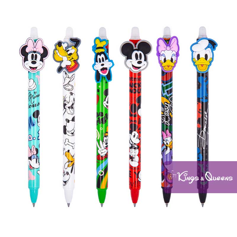 Disney Erasable Pen Mickey Minnie Goofy Pluto Donald Daisy