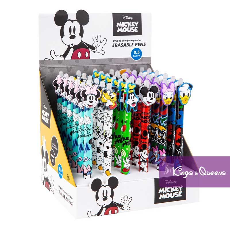 Disney Erasable Pen Mickey Minnie Goofy Pluto Donald Daisy