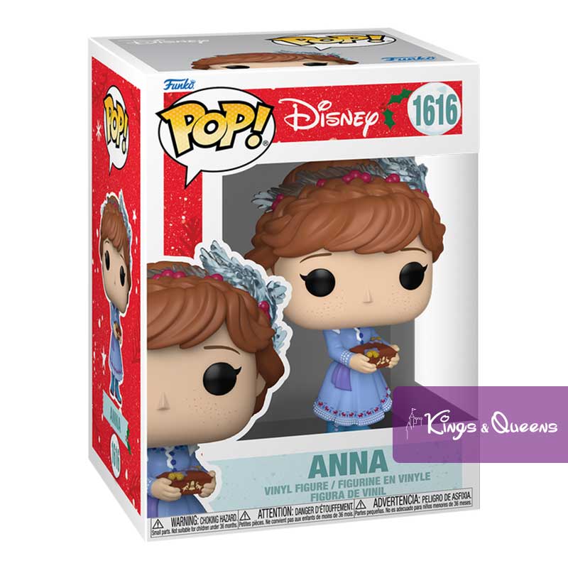Disney Funko Pop Princess Anna Frozen Holiday Christmas