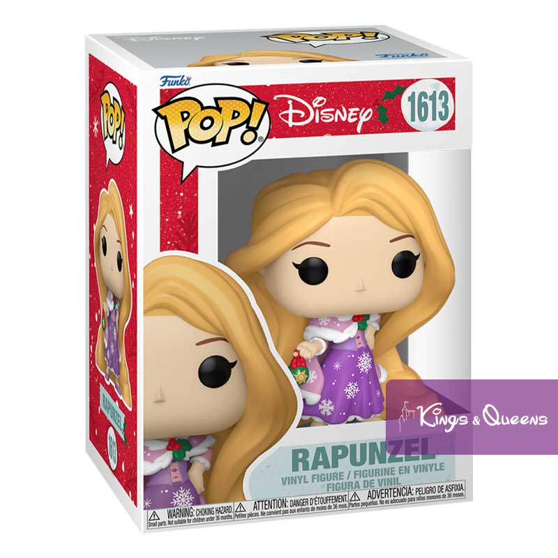 Disney Funko Pop Princess Rapunzel Tangled Holiday