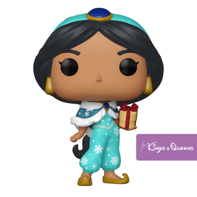 Disney Funko Pop Christmas Holiday Princess Jasmine Aladdin
