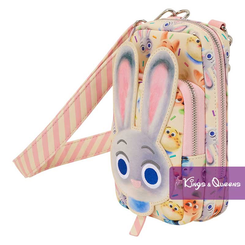 Loungefly Crossbody Bag with Coin Bag Disney Zootopia 2 Zootropolis Judy Rabbit