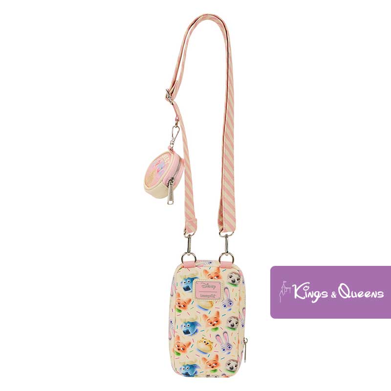 Loungefly Crossbody Bag with Coin Bag Disney Zootopia 2 Zootropolis Judy Rabbit