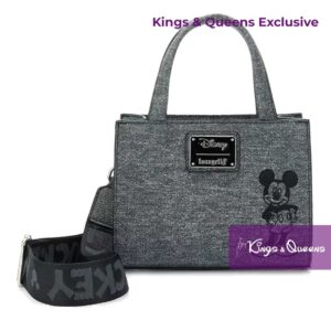 Loungefly Tote Bag Mickey Mouse Denim Exclusive Disney
