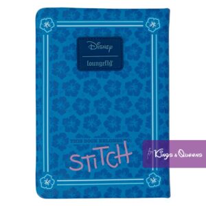 Loungefly Refillable Stationary Journal Lilo and Stitch Holiday