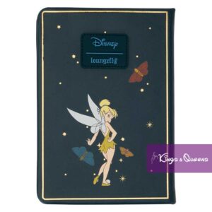 Loungefly Refillable Stationary Journal Disney Tinker Bell Holiday Fairy Peter Pan