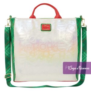 Loungefly Tote Bag Disney Lilo and Stitch Christmas Pin Scrump