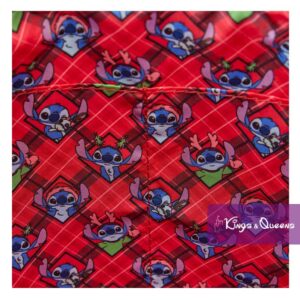 Loungefly Backpack Tote Bag Disney Lilo and Stitch Holiday Christmas Ornament Bauble Scrump