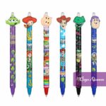 Disney Pixar Erasable Pen Toy Story Woody Buzz Jessie Hamm Alien Rex