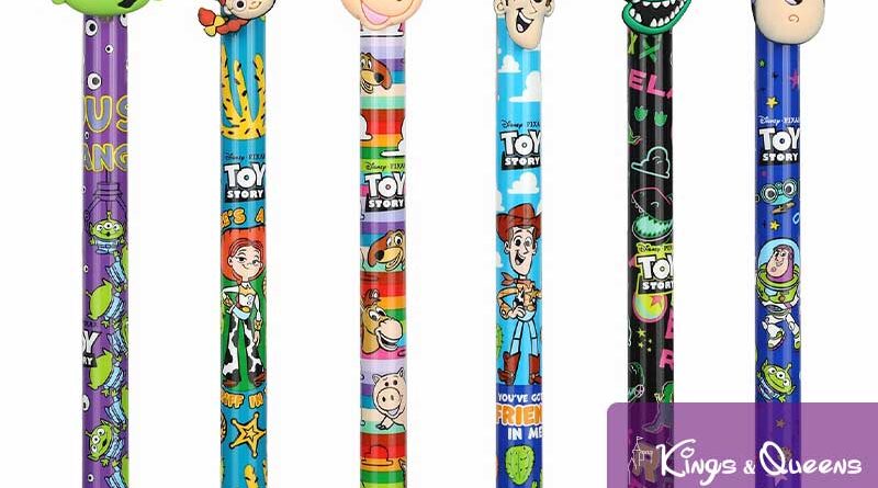 Disney Pixar Erasable Pen Toy Story Woody Buzz Jessie Hamm Alien Rex