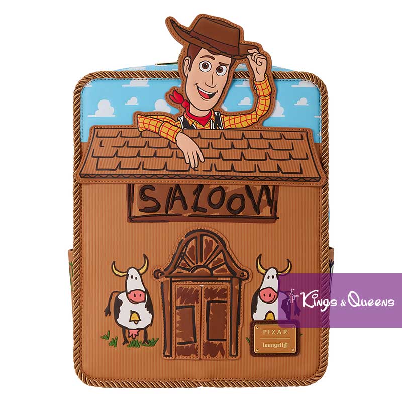 Loungefly Backpack Pixar Toy Story Woody Saloon Disney