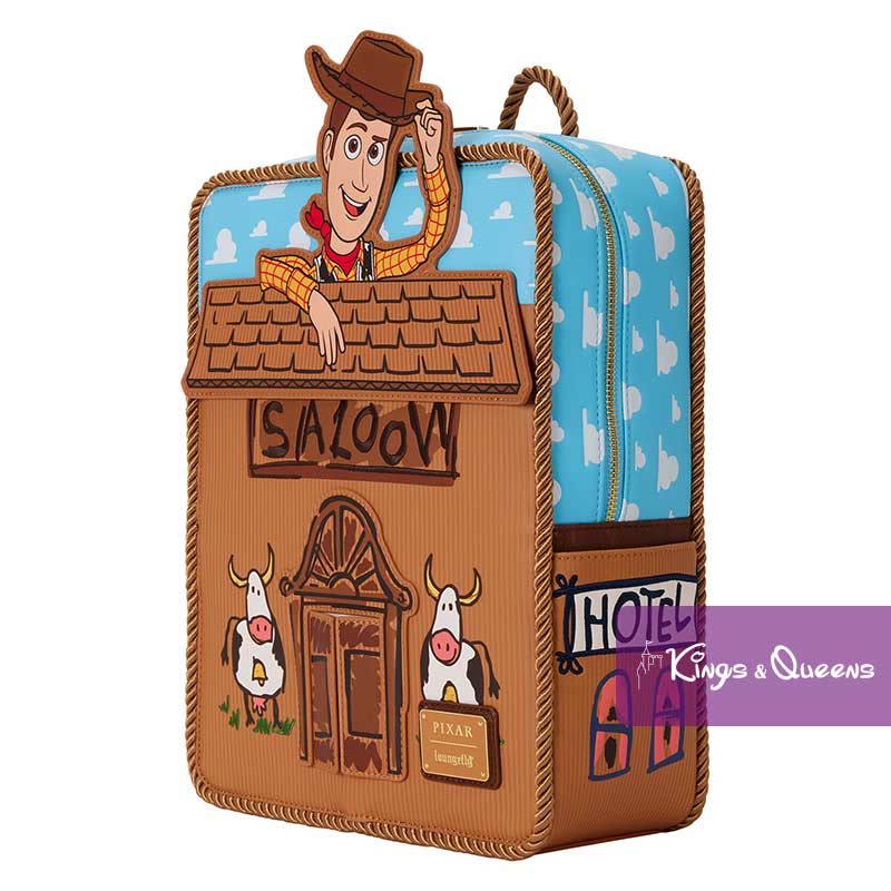 Loungefly Backpack Pixar Toy Story Woody Saloon Disney