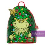 Loungefly Backpack Dr. Suess The Grinch Holiday Christmas Tree
