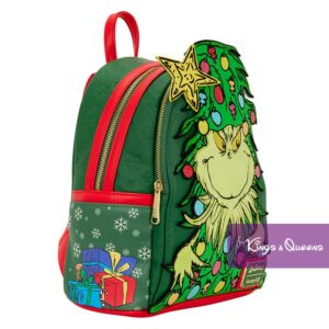 Loungefly Backpack Dr. Suess The Grinch Holiday Christmas Tree
