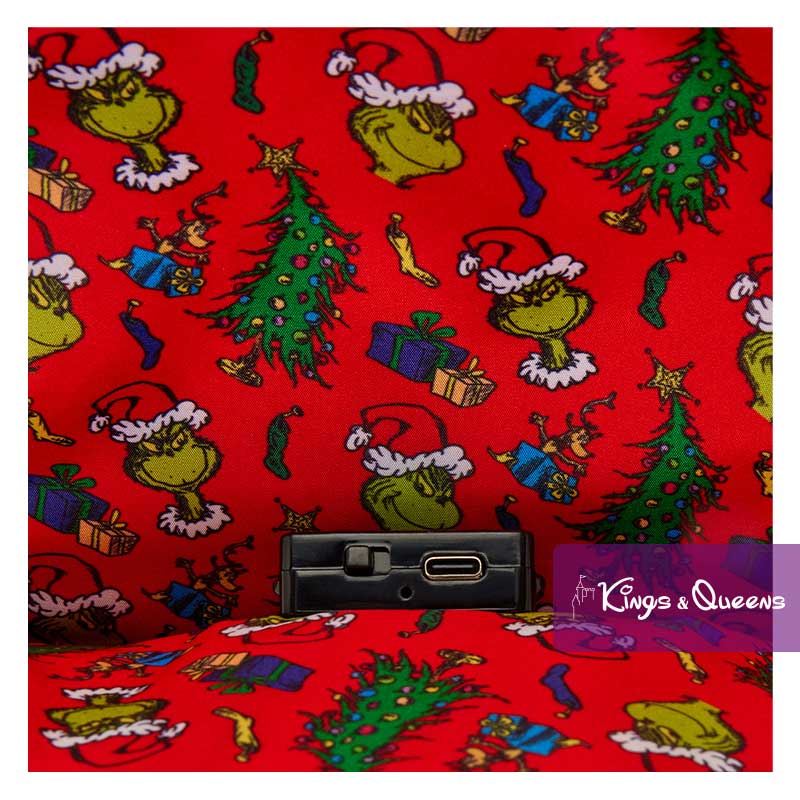 Loungefly Backpack Dr. Suess The Grinch Holiday Christmas Tree