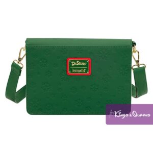 Loungefly Crossbody Bag Dr. Suess The Grinch Holiday Christmas Book