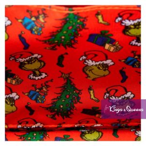 Loungefly Crossbody Bag Dr. Suess The Grinch Holiday Christmas Book