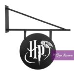 Harry Potter Door Sign Logo Golden Snitch