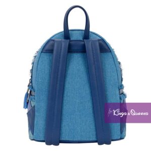 Loungefly Backpack Harry Potter Denim Hogwarts Gryffindor Slytherin Ravenclaw Hufflepuff